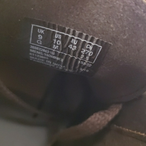 Clarks Bushacre 2 Leather Chukka Boots Size 10 - Picture 10 of 11